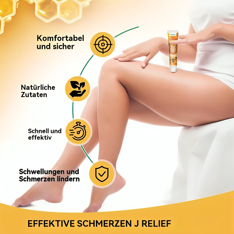 لوشن استرخاء للساقين والعضلات بسم النحل