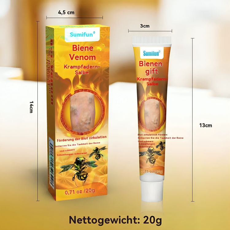 لوشن استرخاء للساقين والعضلات بسم النحل