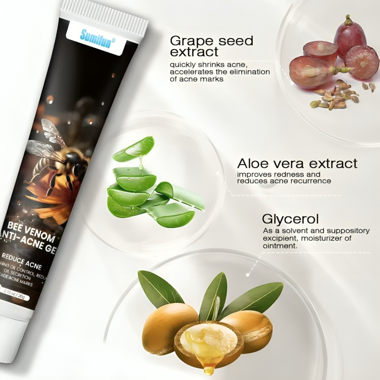 جل سم النحل المضاد لحب الشباب