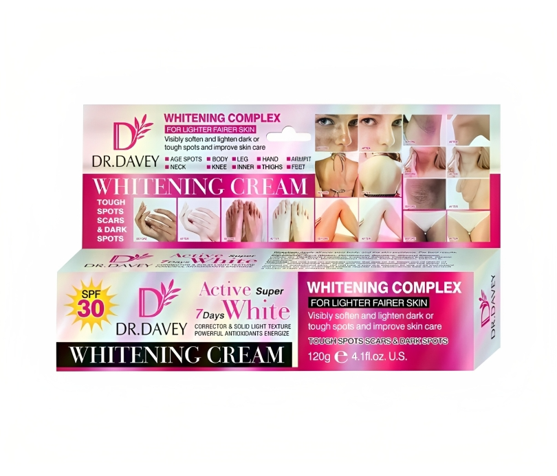 كريم تبييض ومرطب للعناية بالبشرة