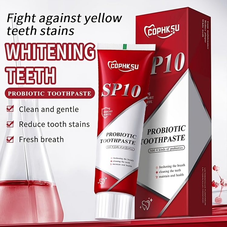 معجون أسنان Cophksu Sp10 لتبييض الأسنان