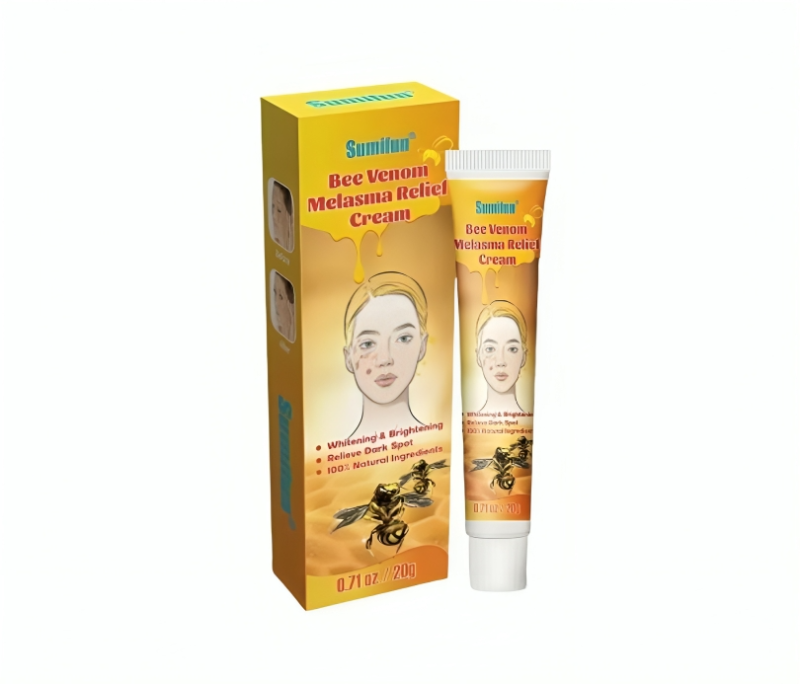 كريم ولوشن لعلاج الكلف للوجه بسم النحل