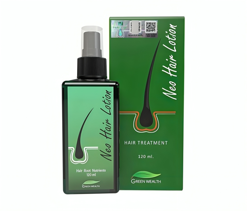 عرض ديرما مع لوشن نيو هير للشعر