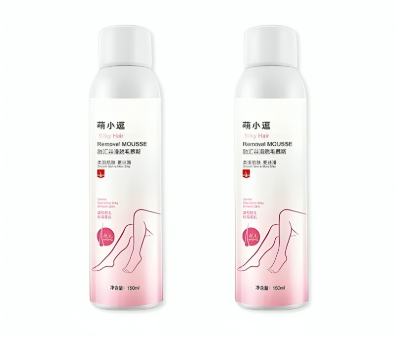 عرض قطعتين من بخاخ لإزالة الشعر بدون ألم T