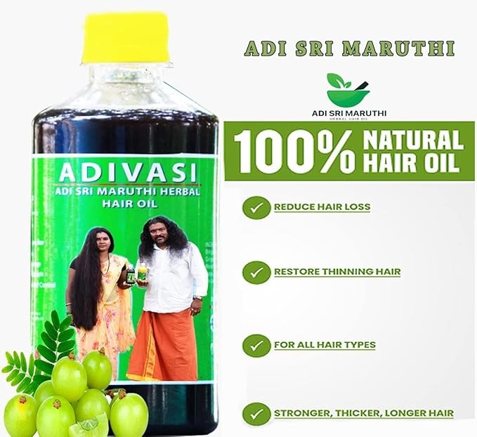 زيت الشعر أديفاسي لنمو وتساقط الشعر