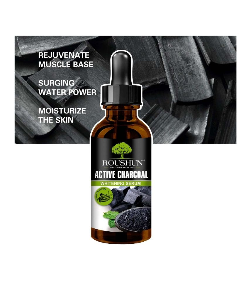 سيروم روشون بالفحم النشط لتفتيح وتنقية البشرة