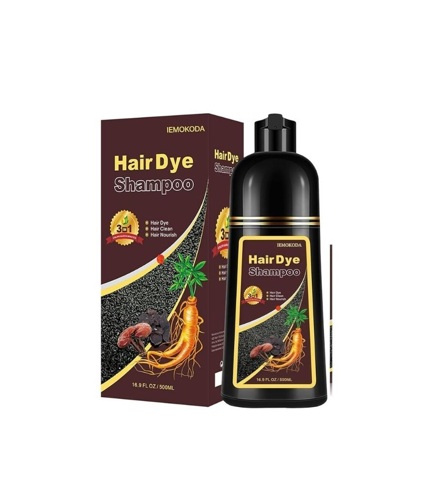 عرض قطعتين من شامبو صبغ الشعر 3 في 1 للنساء والرجال T