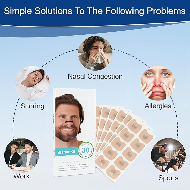 شرائط أنفية لعلاج الشخير