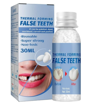 أسنان زائفة قابلة للتشكيل