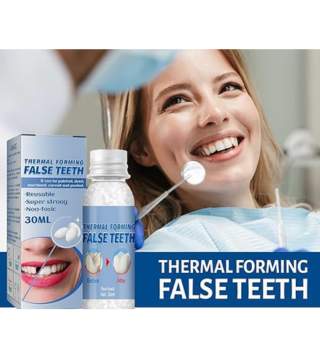 أسنان زائفة قابلة للتشكيل