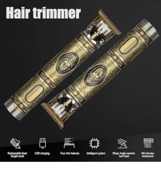 ديسديل-1 ماكينة تشذيب الشعر قابلة لاعادة الشحن للرجال