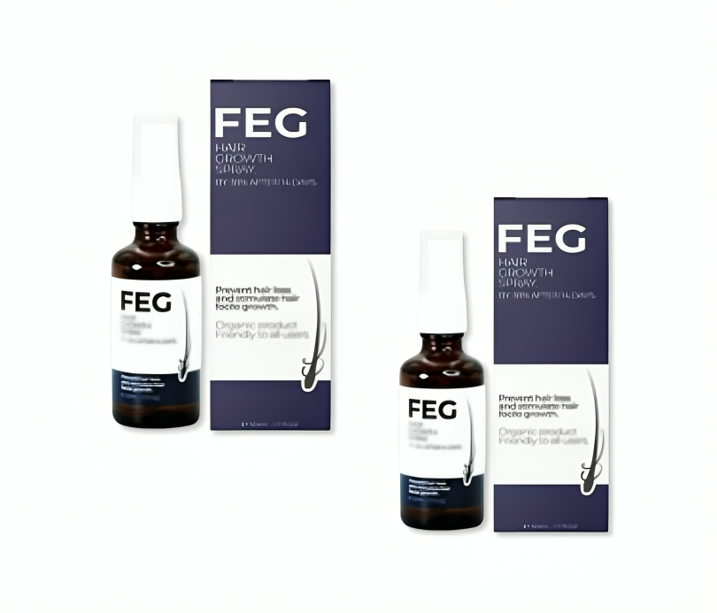 عرض قطعتين من بخاخ سائل مغذي للشعر من إف إي جي