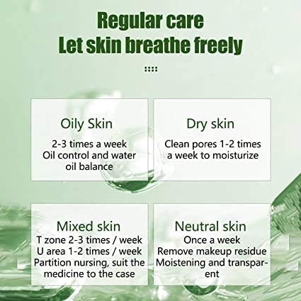 قناع الطين المنقي بالشاي الأخضر