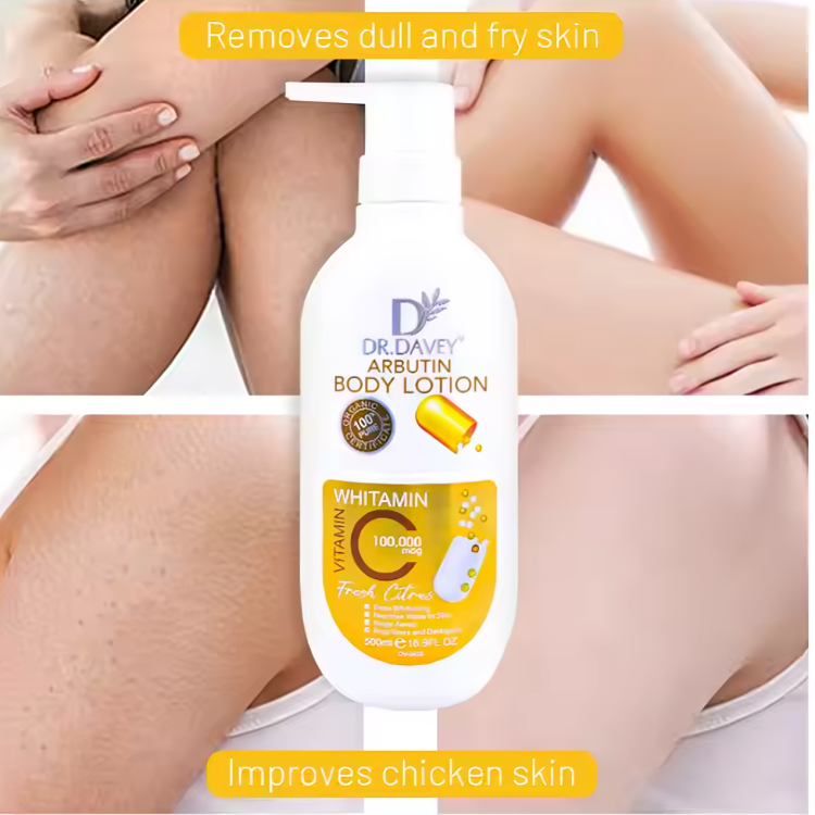 لوشن الجسم دكتور ديفي أربوتين لشد البشرة