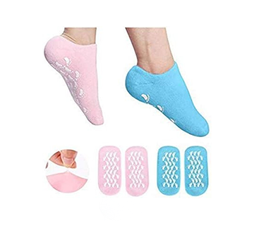 جوارب سيليكون لترطيب وتبييض القدمين