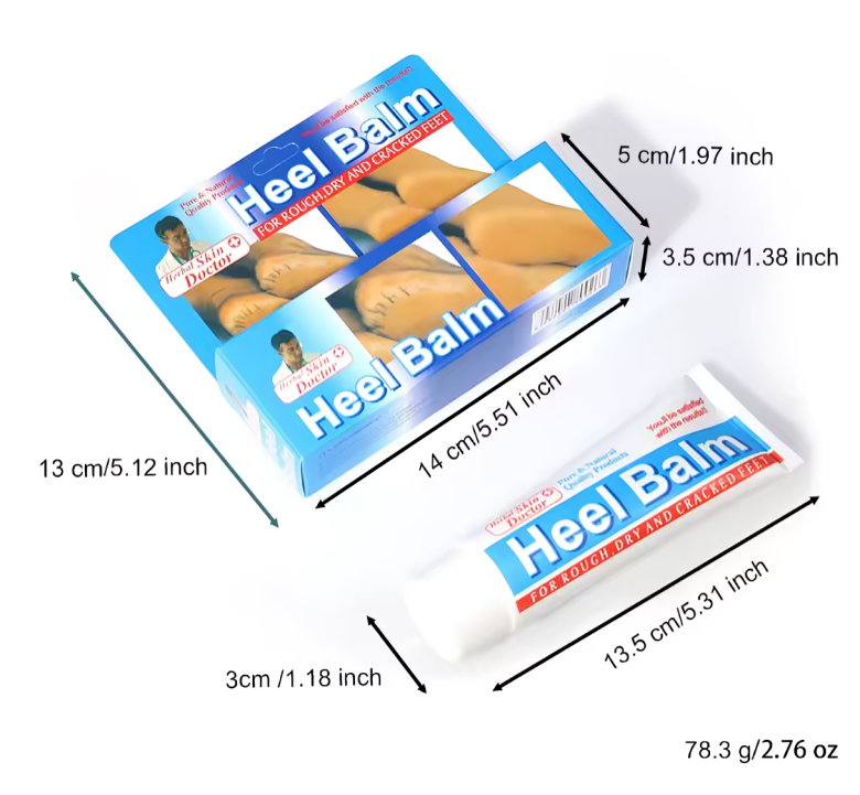 كريم عشبي لإصلاح الأقدام الجافة والمشققة