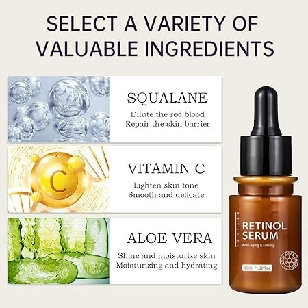 سيرم الريتينول للوجه المضاد للشيخوخة