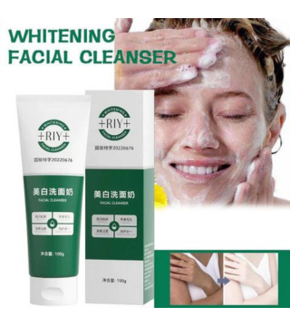 منظف ​​تبييض وتنظيف الوجه للحصول على رغوة تنظيف عميقة تجعل بشرتك فاتحة ومشرقة