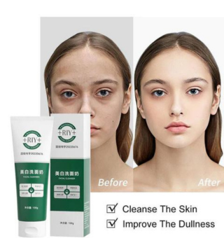 منظف ​​تبييض وتنظيف الوجه للحصول على رغوة تنظيف عميقة تجعل بشرتك فاتحة ومشرقة