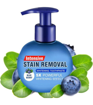 معجون صودا الخبز لتبييض الأسنان