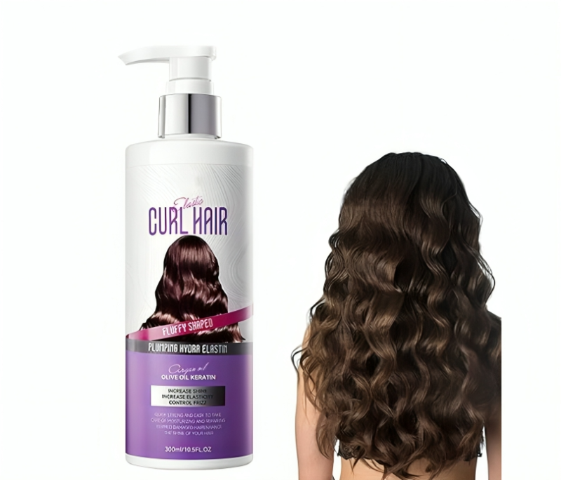 إيلاستين طبيعي للشعر المجعد 2 في 1