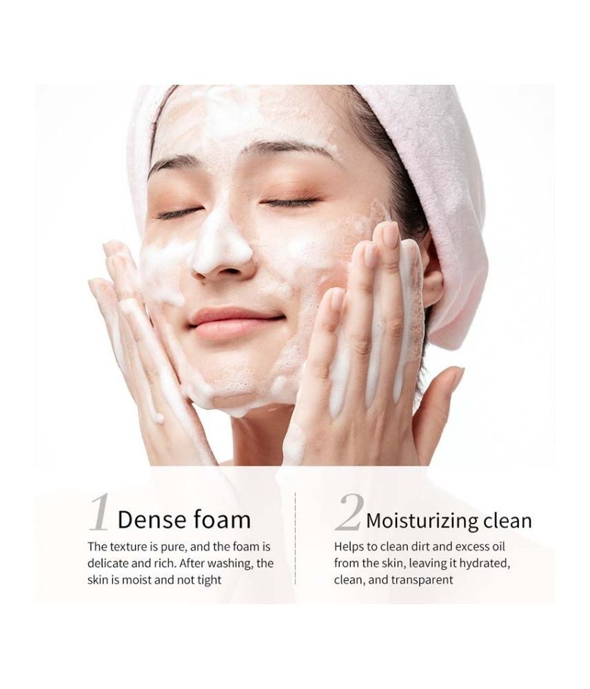 غسول الوجه بالألوفيرا الطبيعي للتنظيف العميق من HYMEY’S