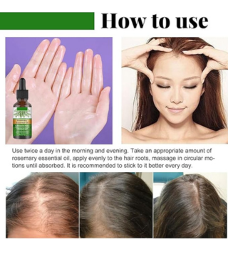 زيت الروزماري لنمو الشعر