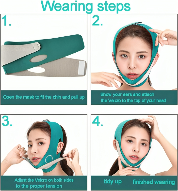 ضمادة شد الذقن المزدوج