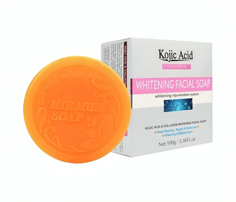صابون تبييض الوجه بالكولاجين