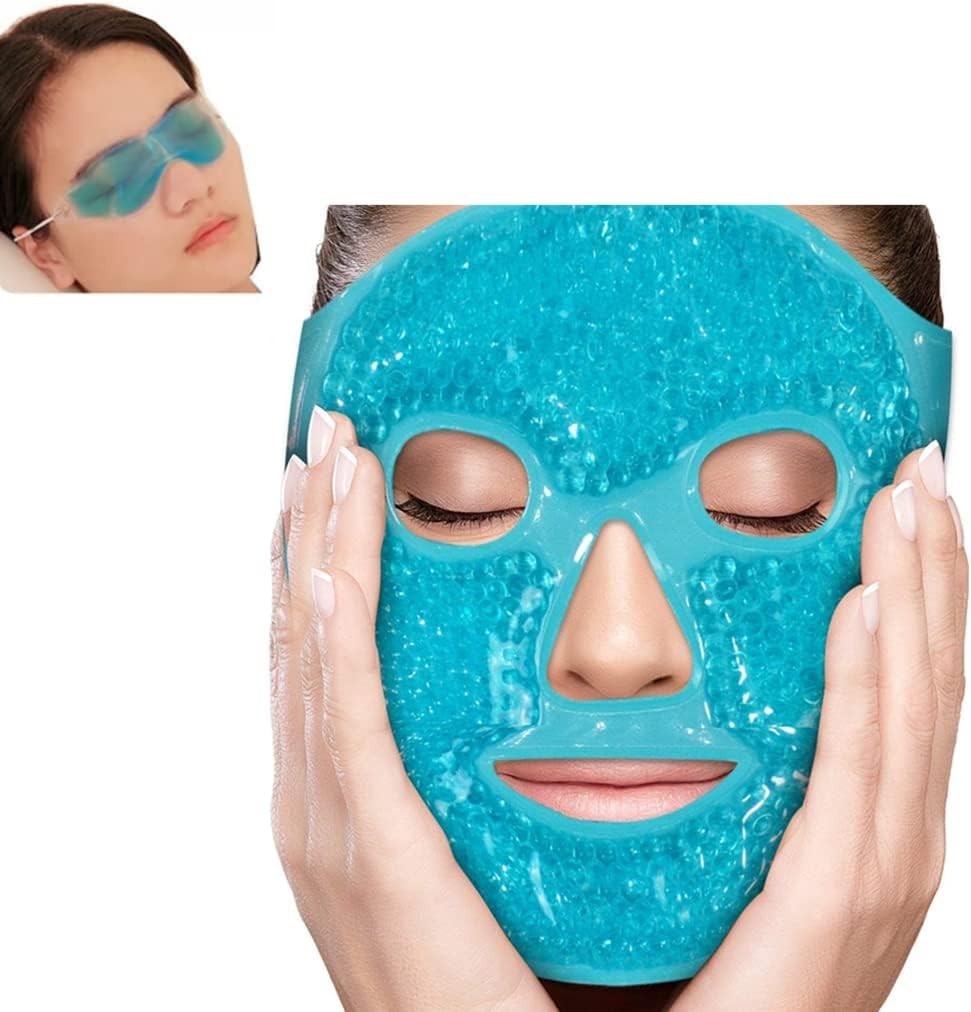 قناع وجه مبرد قابل لاعادة الاستخدام