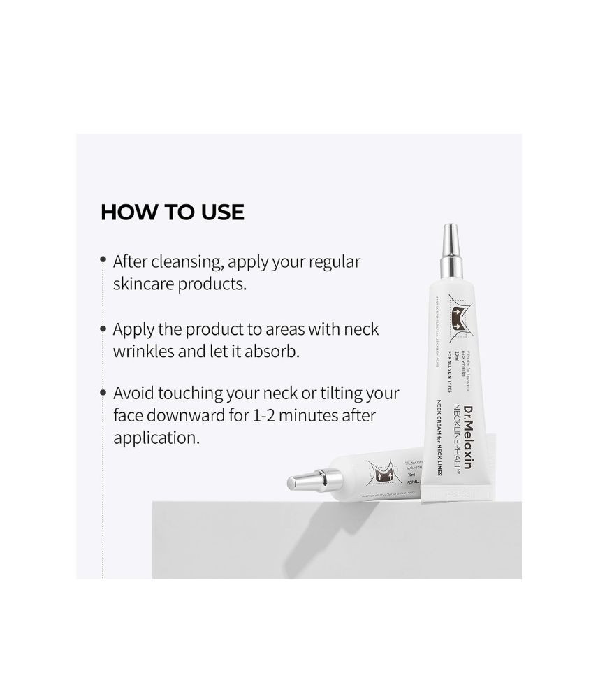 كريم دكتور ميلاكسين للعناية بالرقبة ورفع الجلد