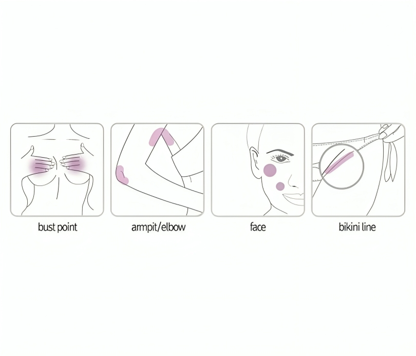 كريم تفتيح المناطق الحساسة