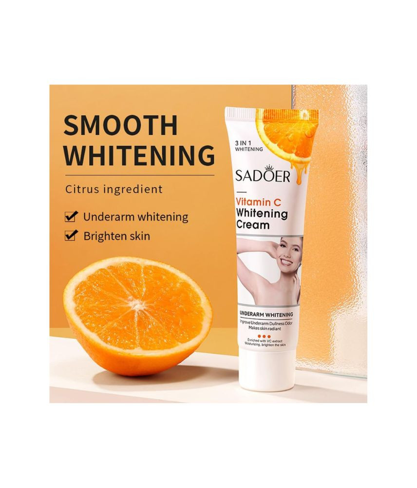 كريم تبييض المناطق الداكنة بفيتامين C من SADOER
