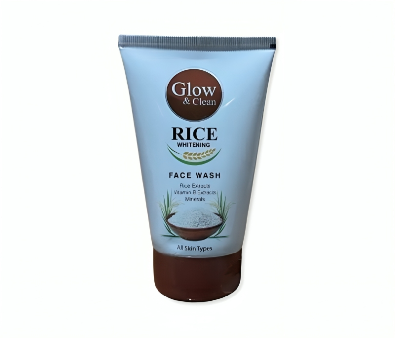 غسول الأرز المبيض للوجه