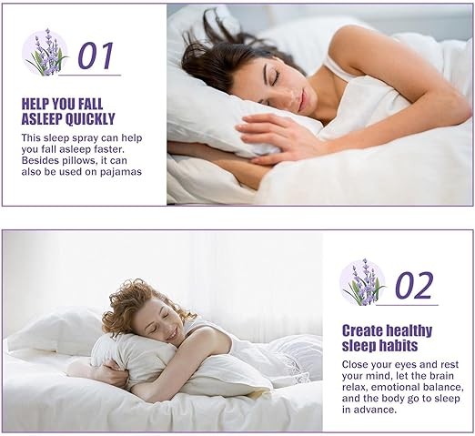 رذاذ النوم باللافندر