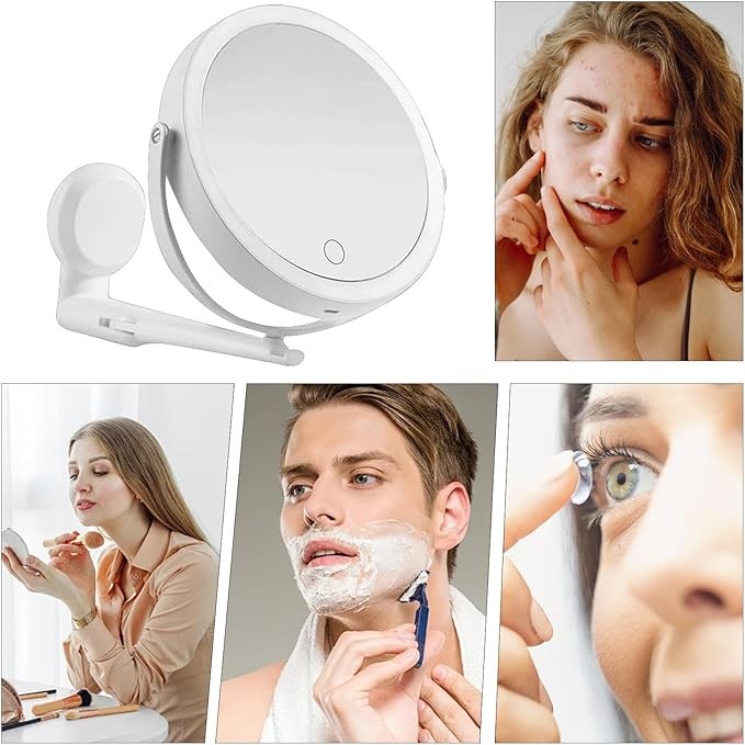 مكياج مضاء مع التكبير