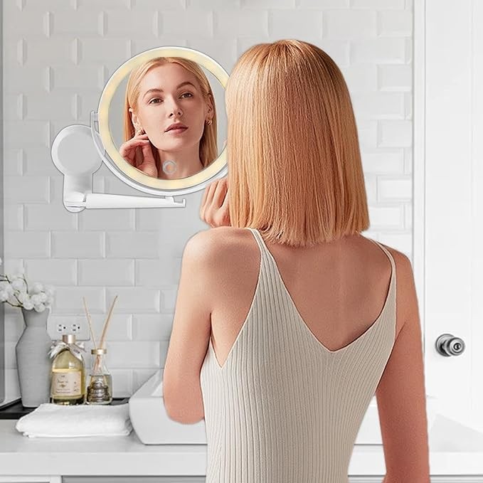 مكياج مضاء مع التكبير