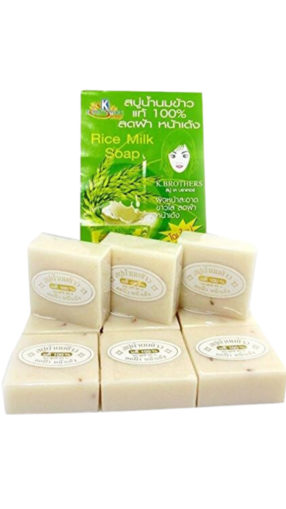 حمام صابون حليب الأرز والياسمين