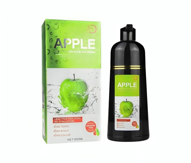 شامبو صبغة الشعر الأسود الخالي من الامونيا