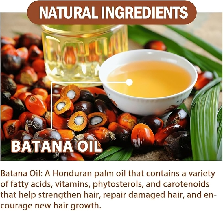 زيت باتانا الطبيعي لنمو الشعر
