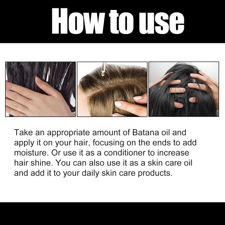 زيت باتانا الطبيعي لنمو الشعر