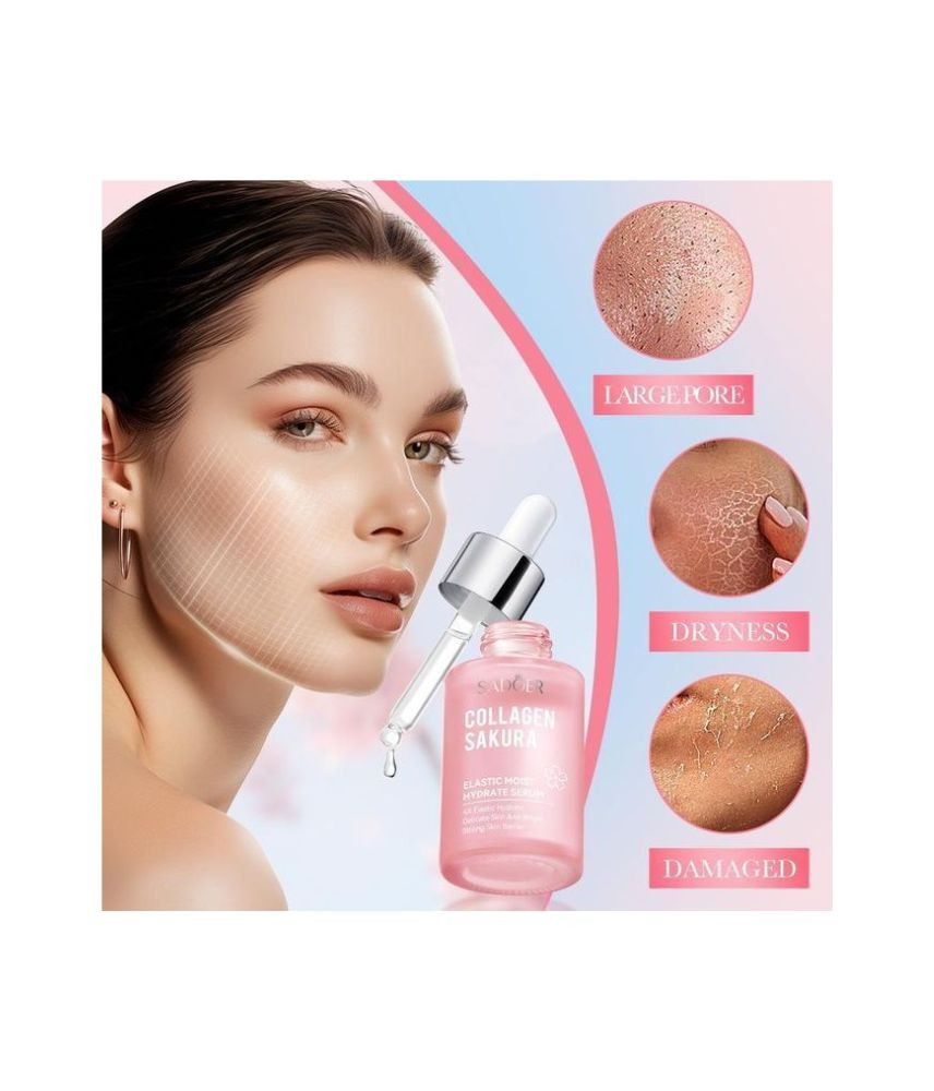سيرم سادور بالكولاجين وخلاصة زهور الساكورا