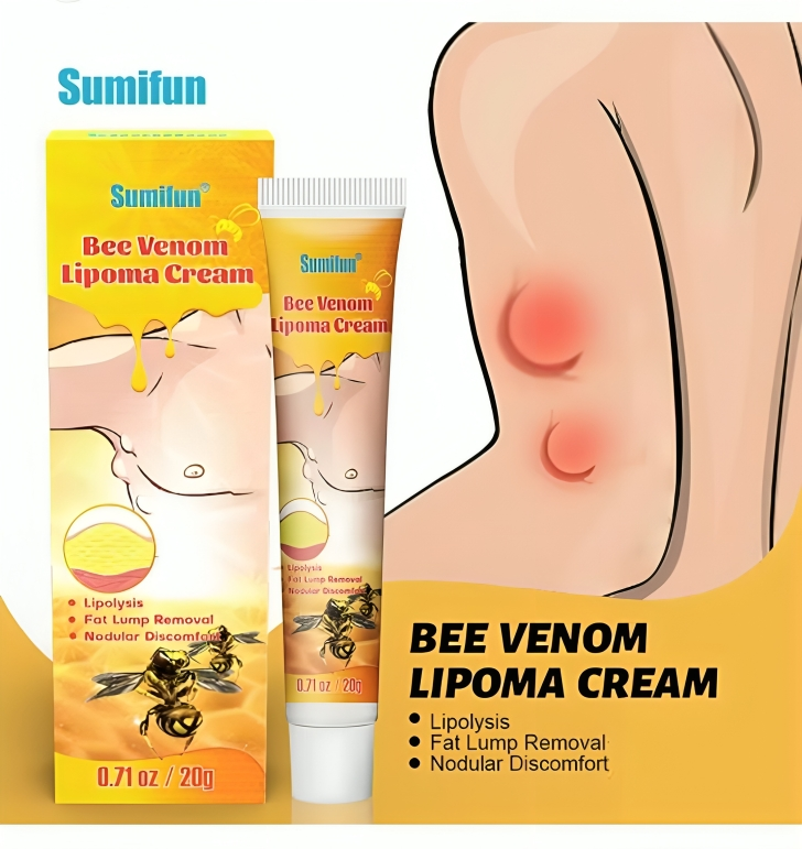 مرهم سم النحل للتخلص من الأورام الشحمية