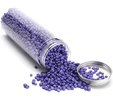 حبيبات شمعية للبشرة