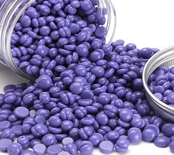 حبيبات شمعية للبشرة