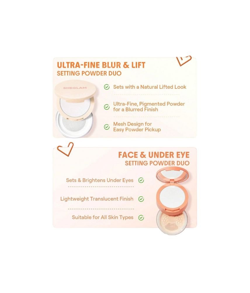 شيجلام بودرة تثبيت الترا فاين بلور آند ليفت