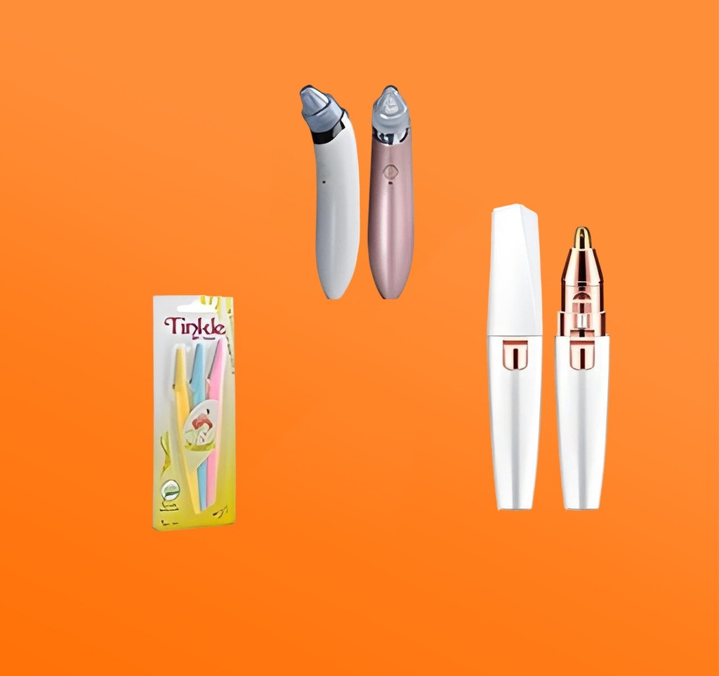 عرض 3 قطع شفط الدهون وازله الشعر