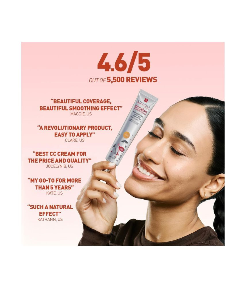 عرض قطعتين من كريم سي سي لتصحيح اللون مع سينتيلا اسياتيكا من اربوريان