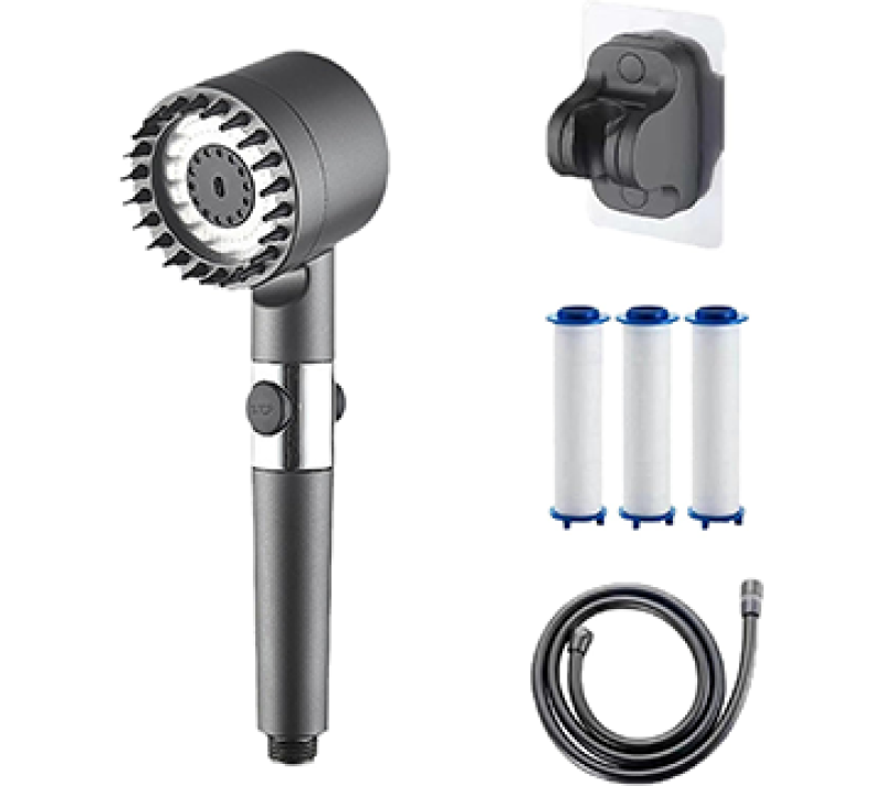 عرض قطعتين رأس دش تدليك متعدد الوظائف