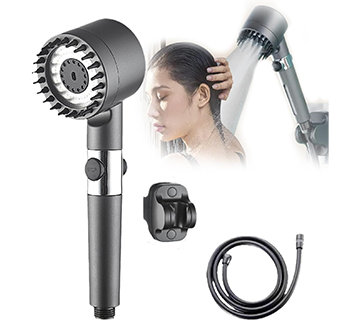 عرض قطعتين رأس دش تدليك متعدد الوظائف